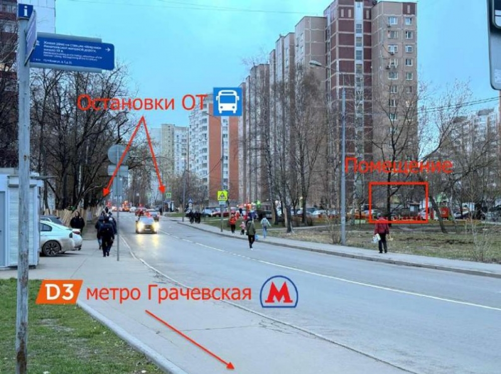 Аренда торгового помещения Жилое здание 