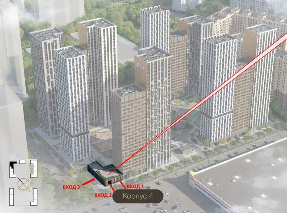 Продажа торгового помещения ЖК 