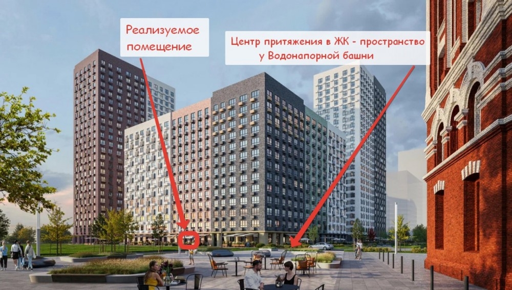 Продажа торгового помещения ЖК 