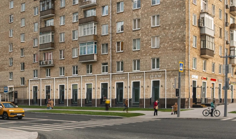 Продажа торгового помещения Жилое здание 