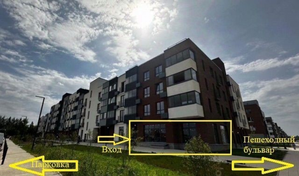 Продажа торгового помещения ЖК 