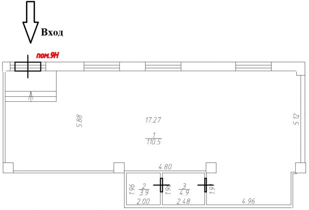 Продажа офиса ЖК 