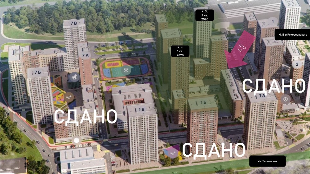 Продажа торгового помещения ЖК 