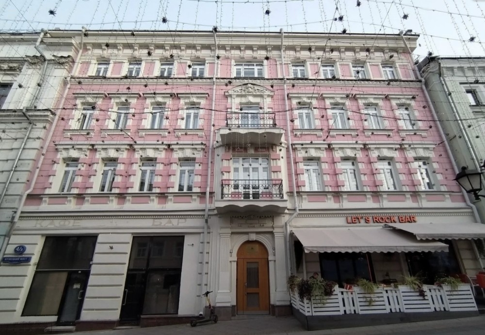 Арендный бизнес Особняк на 1й линии Кузнецкого