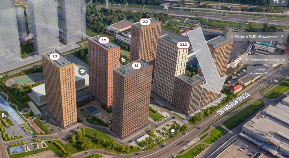 Аренда торгового помещения ЖК 