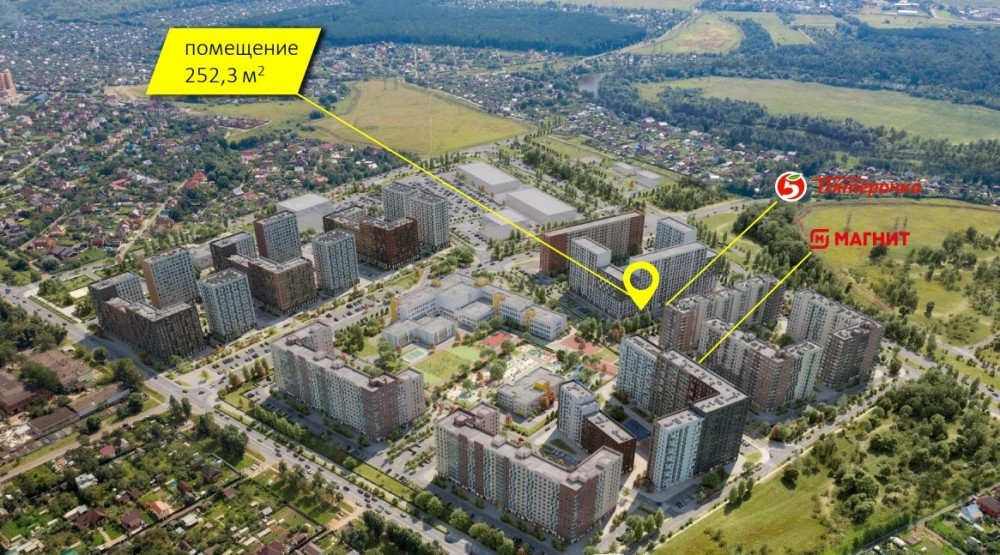Аренда торгового помещения ЖК 