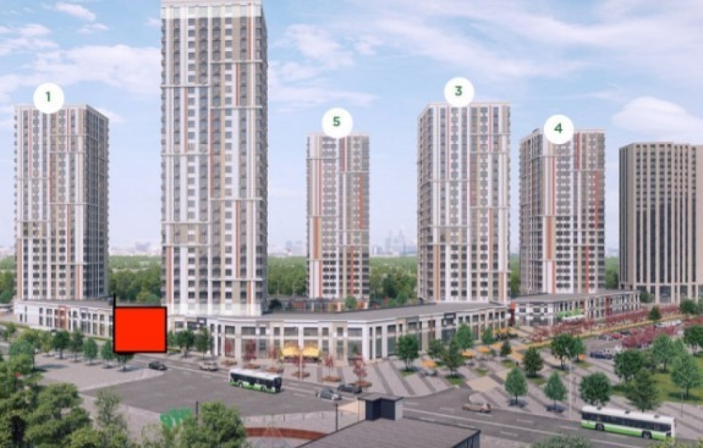 Аренда торгового помещения ЖК: LIFE-Варшавская (Лайф-Варшавская)