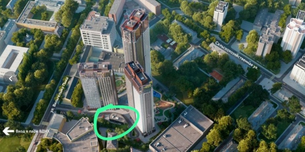 Продажа офиса Здание в ЖК 