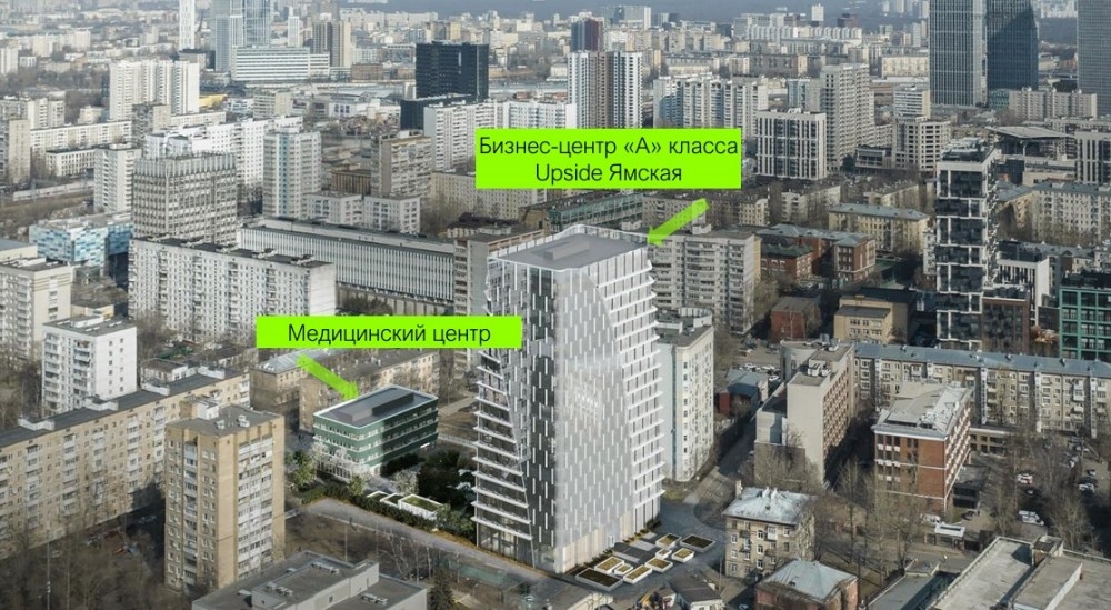 Продажа торгового помещения UPSIDE (Апсайд) Ямская