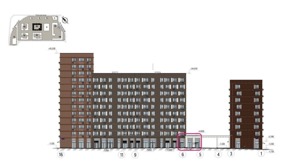 Аренда торгового помещения ЖК 