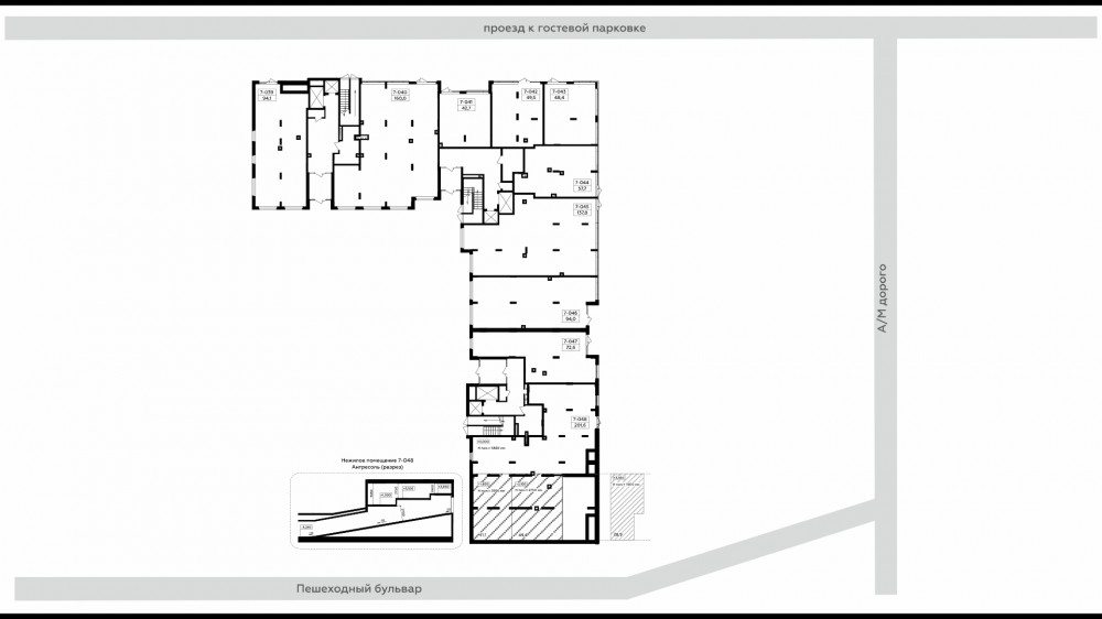 Продажа торгового помещения Сосенское Коммунарка Александры Монаховой Скандинавия 7.4