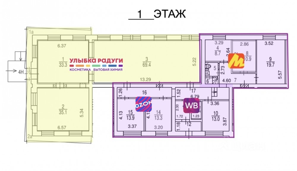 Арендный бизнес Жилое здание 