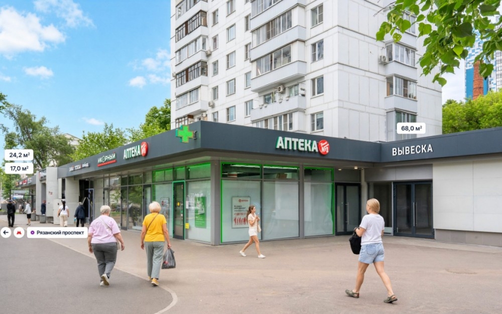 Аренда торгового помещения Жилое здание 