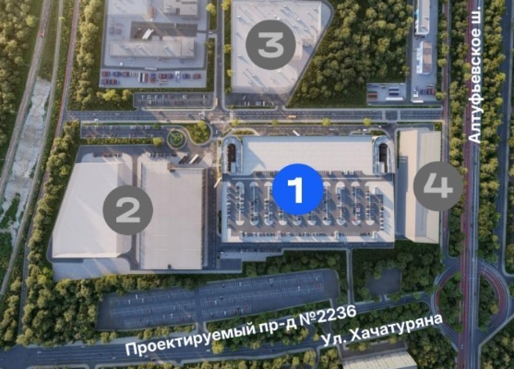 Аренда индустриальной недвижимости AFI Пром Алтуфьево