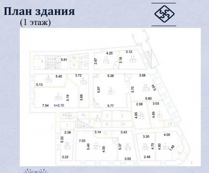 Аренда офиса Офисное здание «Яузская 1/15 с1»