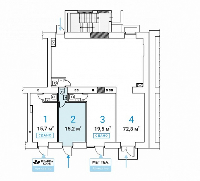 Аренда торгового помещения Жилой дом