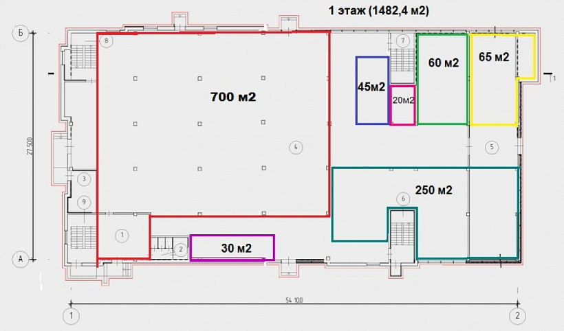 Аренда торгового помещения ОСЗ 