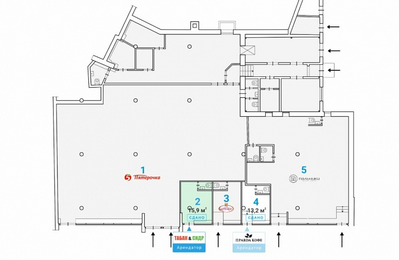 Арендный бизнес Административное здание «Русаковская 25 с1»
