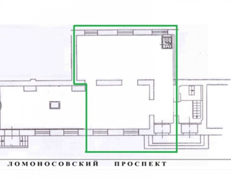 Аренда торгового помещения Жилой дом 