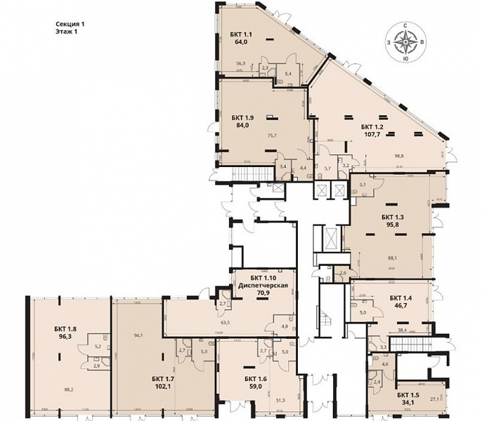 Продажа торгового помещения ЖК 