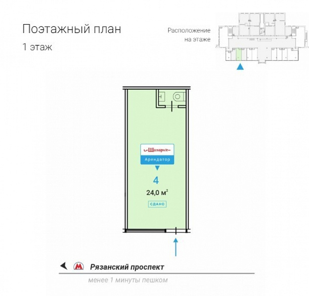 Арендный бизнес Жилое здание 