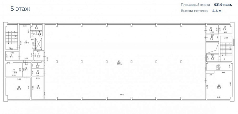 Продажа офиса Офисное здание «Рязанский 6 к2»