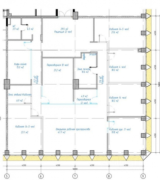 Аренда офиса БЦ STONE TOWERS