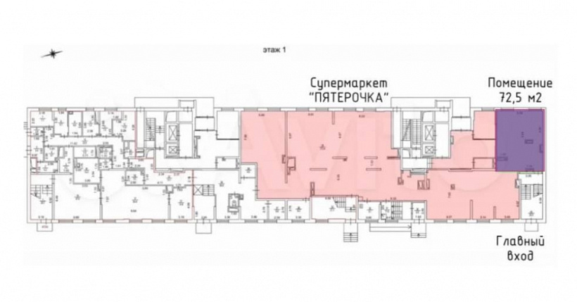 Продажа торгового помещения ЖК 