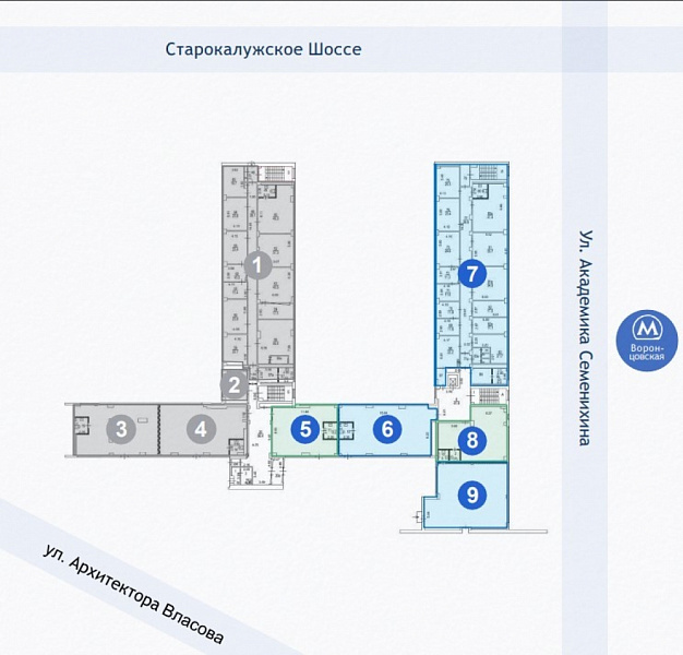 Продажа офиса Бизнес-центр «Vallex»