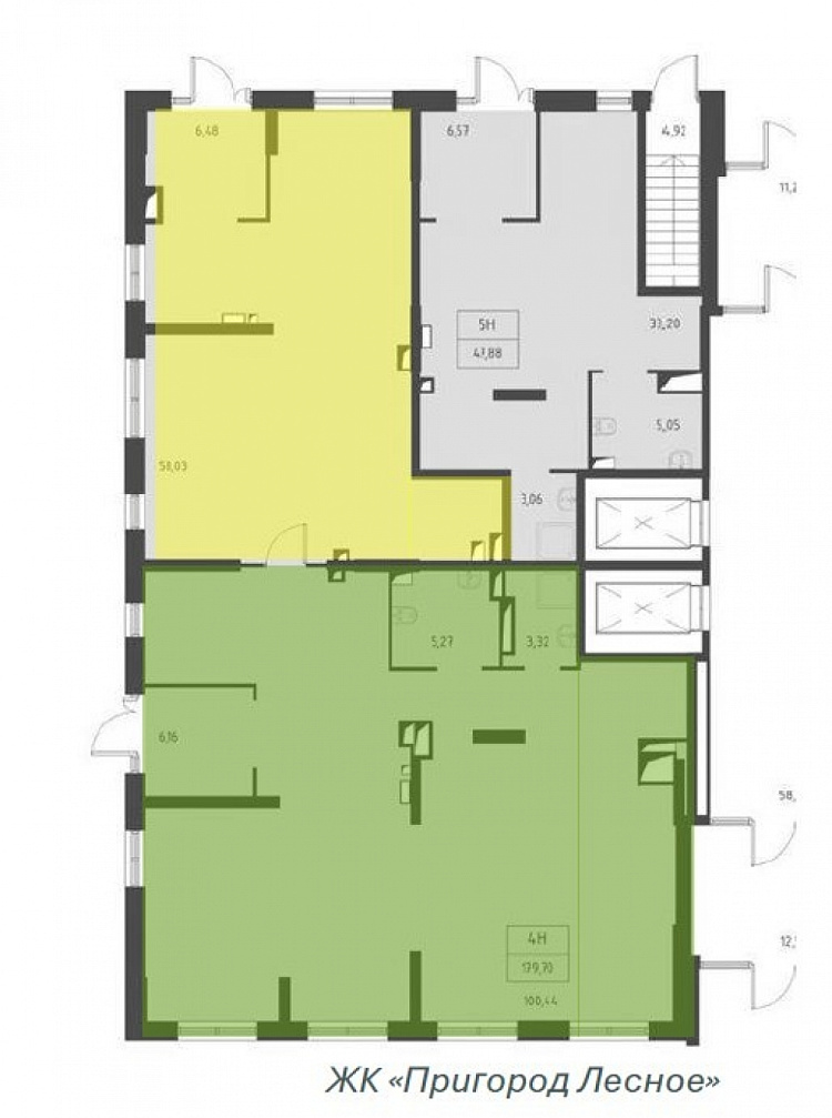 Продажа торгового помещения ЖК