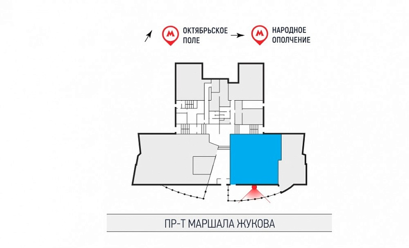 Аренда торгового помещения Жилое здание «Серебряный квартет»
