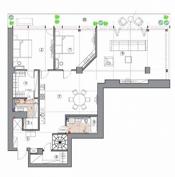 Продажа офиса Бизнес-центр «Резиденция Тверская»