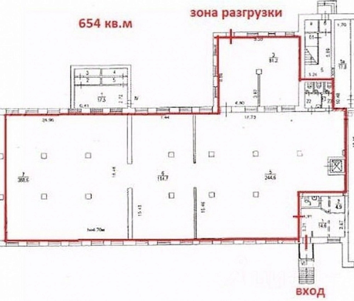 Аренда торгового помещения Бизнес-центр «Варшавское 32»