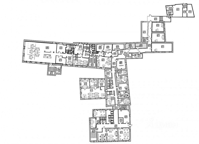 Аренда офиса Москва, Верхняя Радищевская улица, 2/1с1