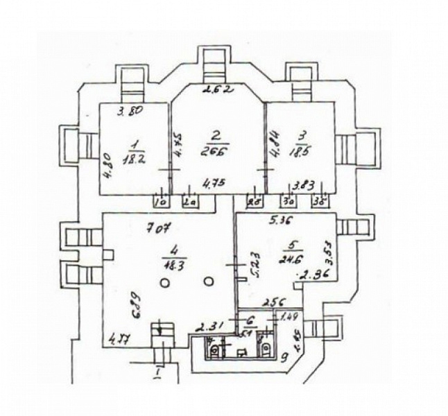 Продажа офиса Жилое здание «Архангельский, д. 7»