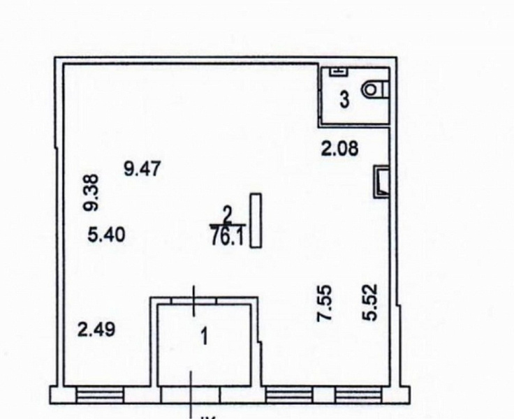 Аренда торгового помещения Жилое здание 