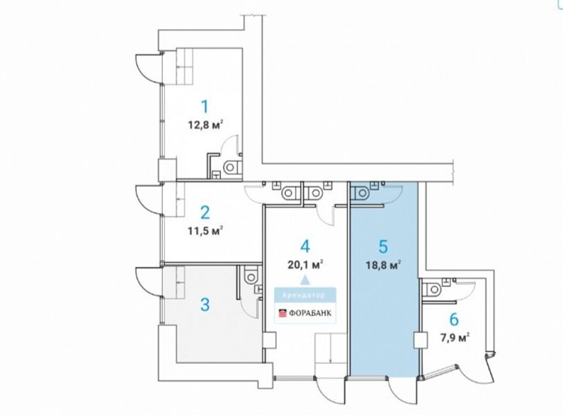 Аренда торгового помещения Жилое здание 