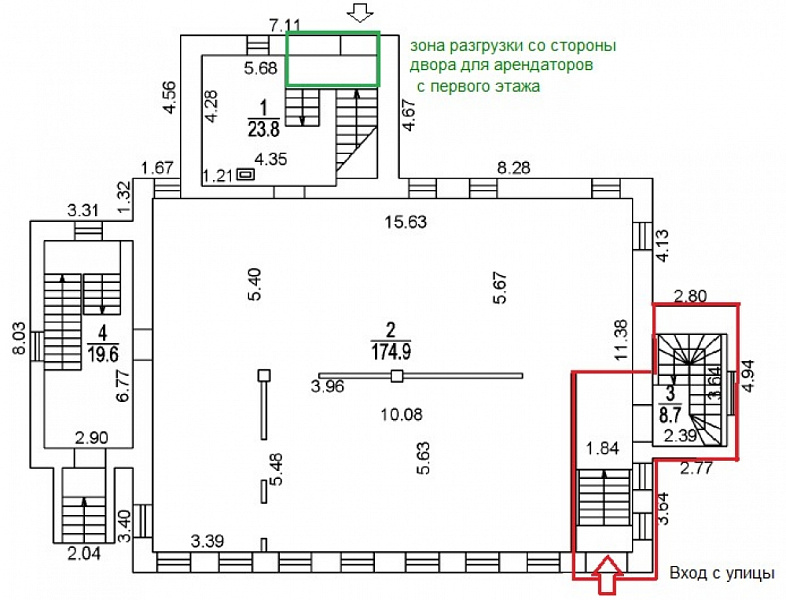 Аренда торгового помещения ОСЗ 