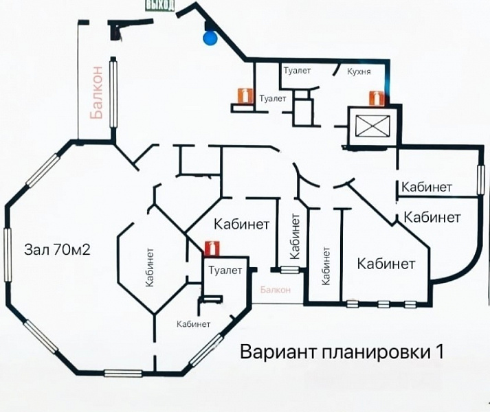 Аренда торгового помещения Жилое здание 
