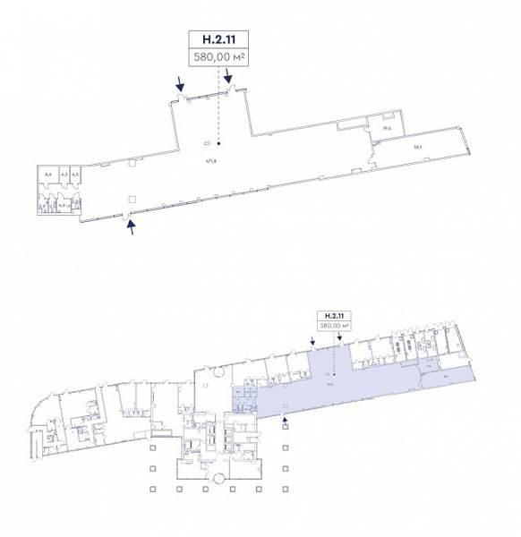 Продажа офиса МФК 