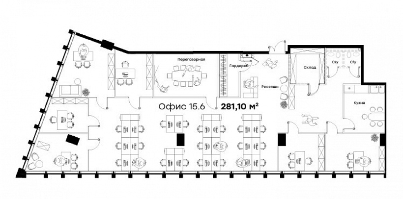 Продажа офиса Бизнес-центр 