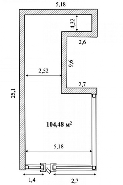 Продажа торгового помещения ЖК «Римского-Корсакова»