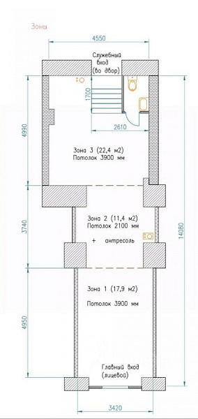 Продажа торгового помещения Административное здание «Гостиничный 8 к1»