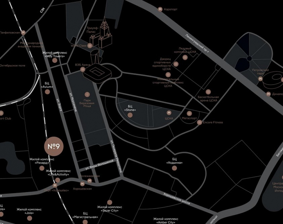 Аренда торгового помещения Бизнес-квартал «Зорге 9»