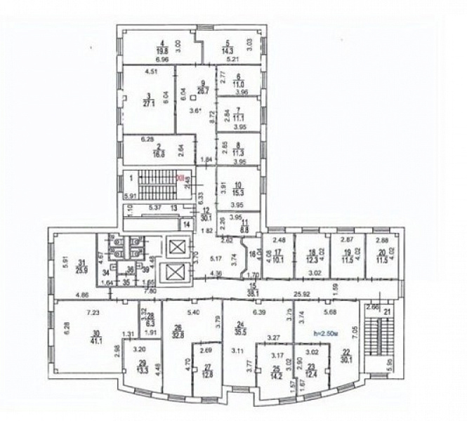 Аренда офиса БЦ «РТС Рябиновая 41с1»