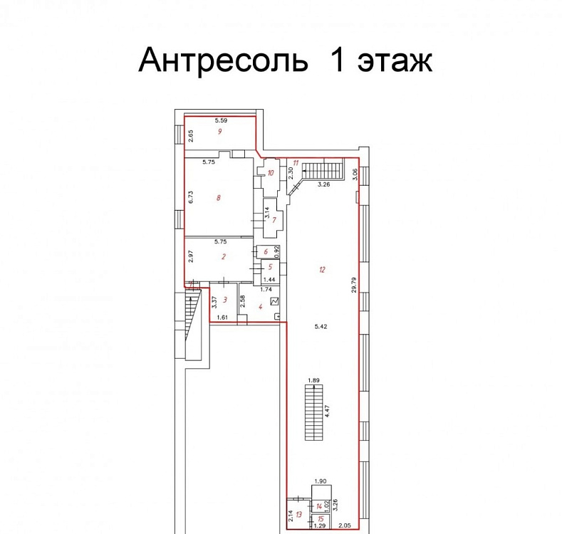 Аренда торгового помещения Жилое здание «Ленинский 70/11»