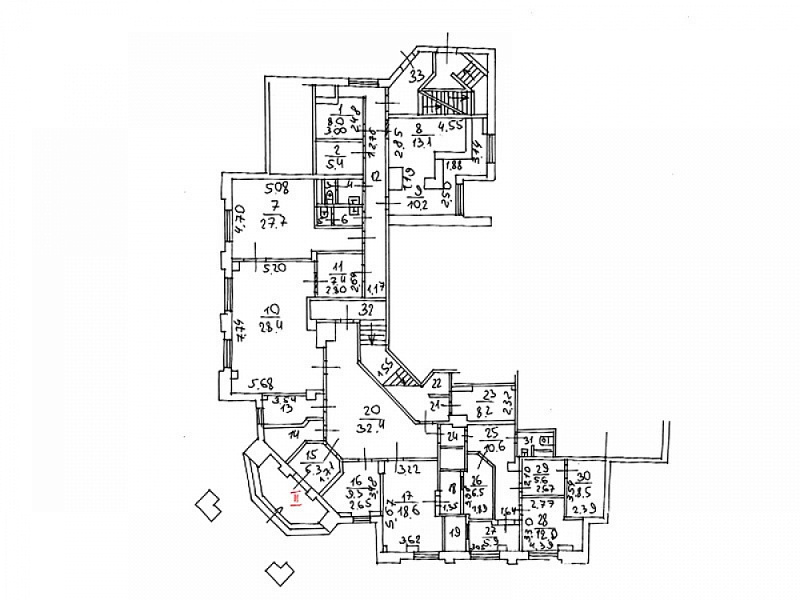 Аренда торгового помещения Офисное здание Валовая, 20