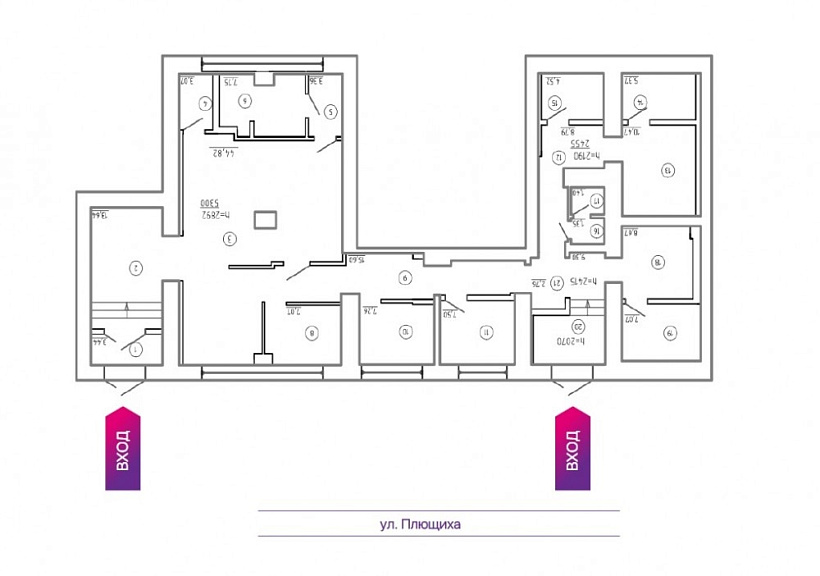 Продажа торгового помещения Жилое здание 