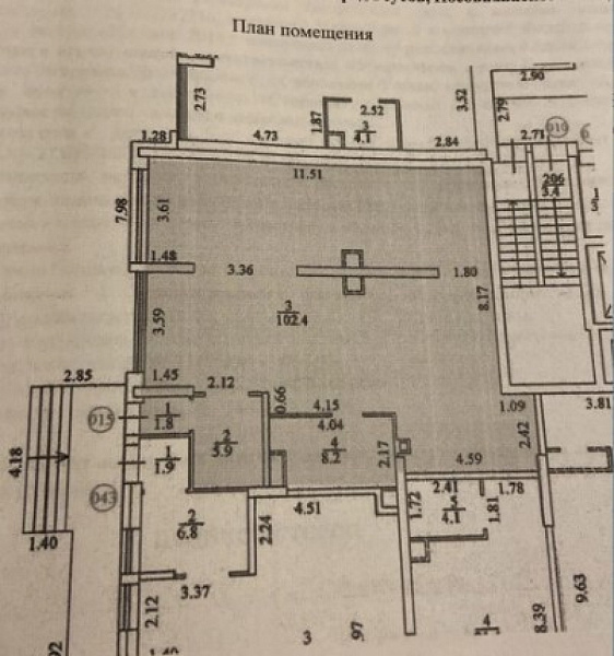 Аренда торгового помещения Жилое здание 