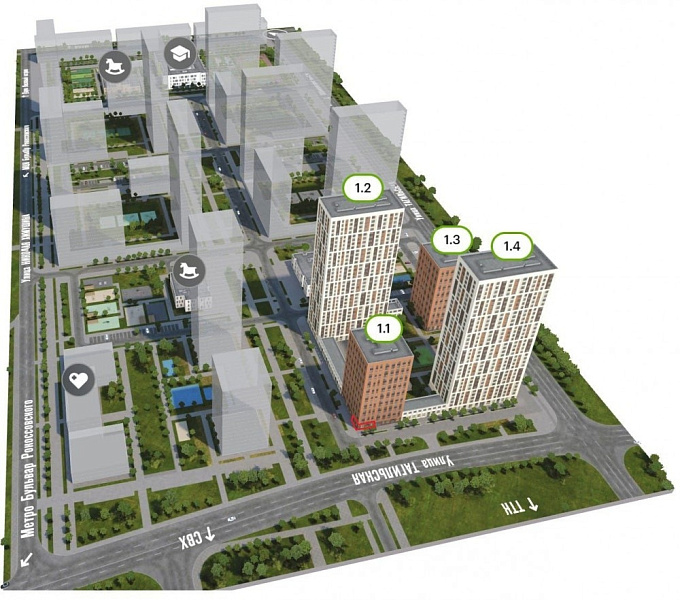 Аренда торгового помещения ЖК 